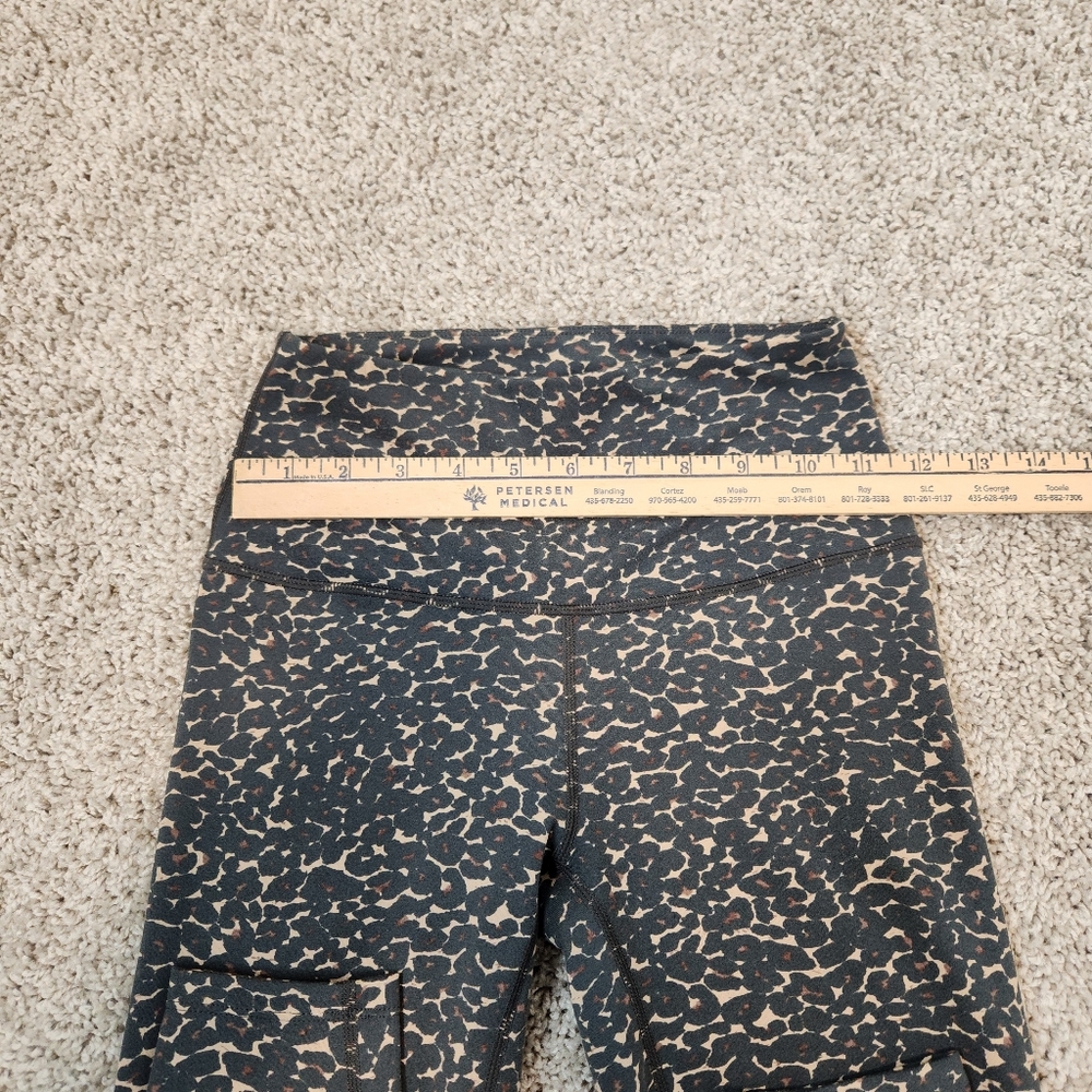 Varley Lets Move High 25" Legging Cluster Leopard Size XS - Picture 5 of 7